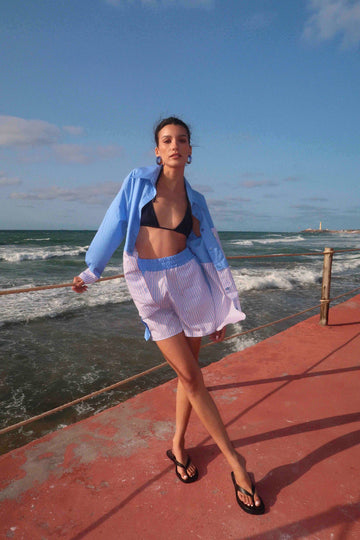 Short bleu - Andréa