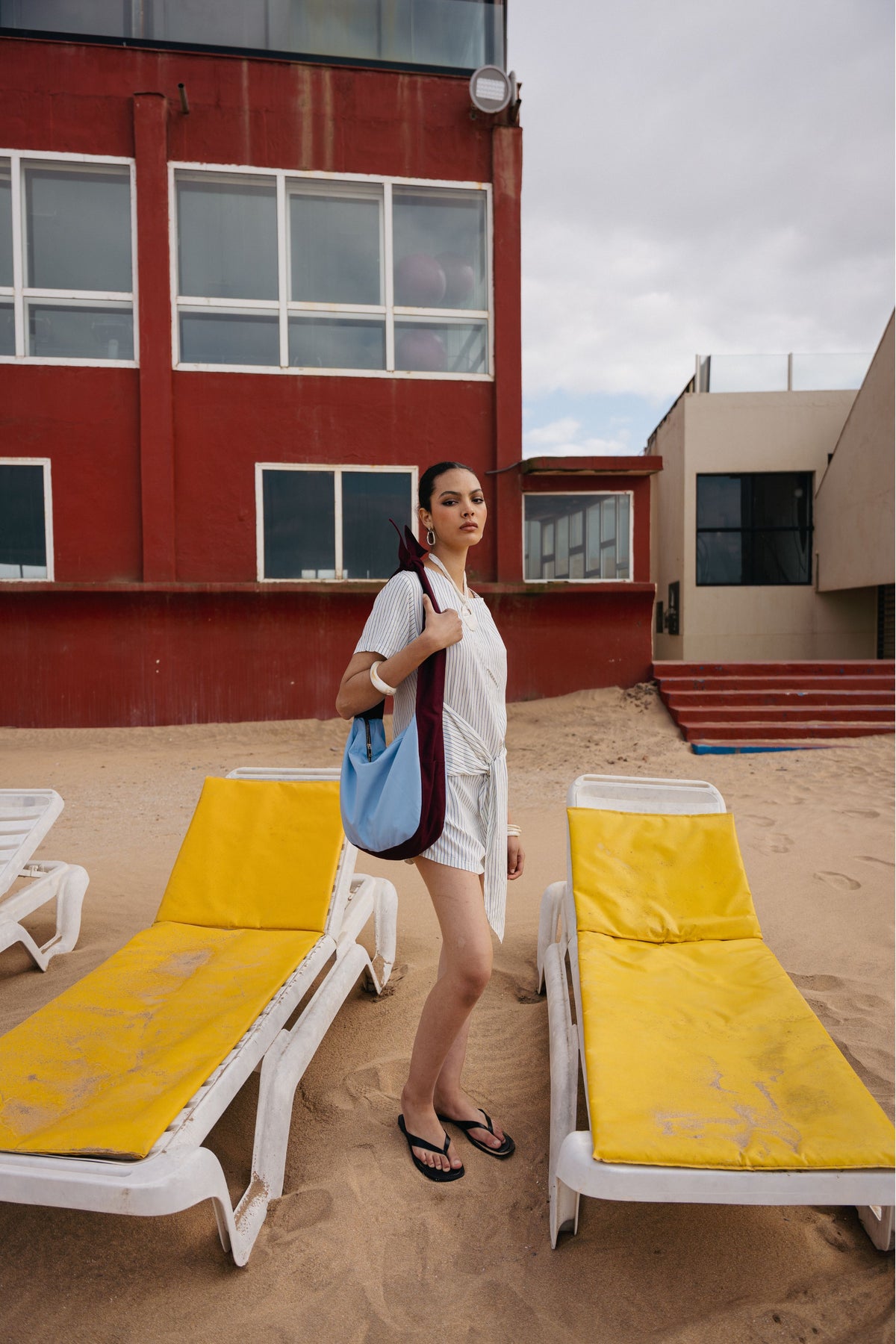 Sac à nouer bicolore - Sasha - BOBO PARIS