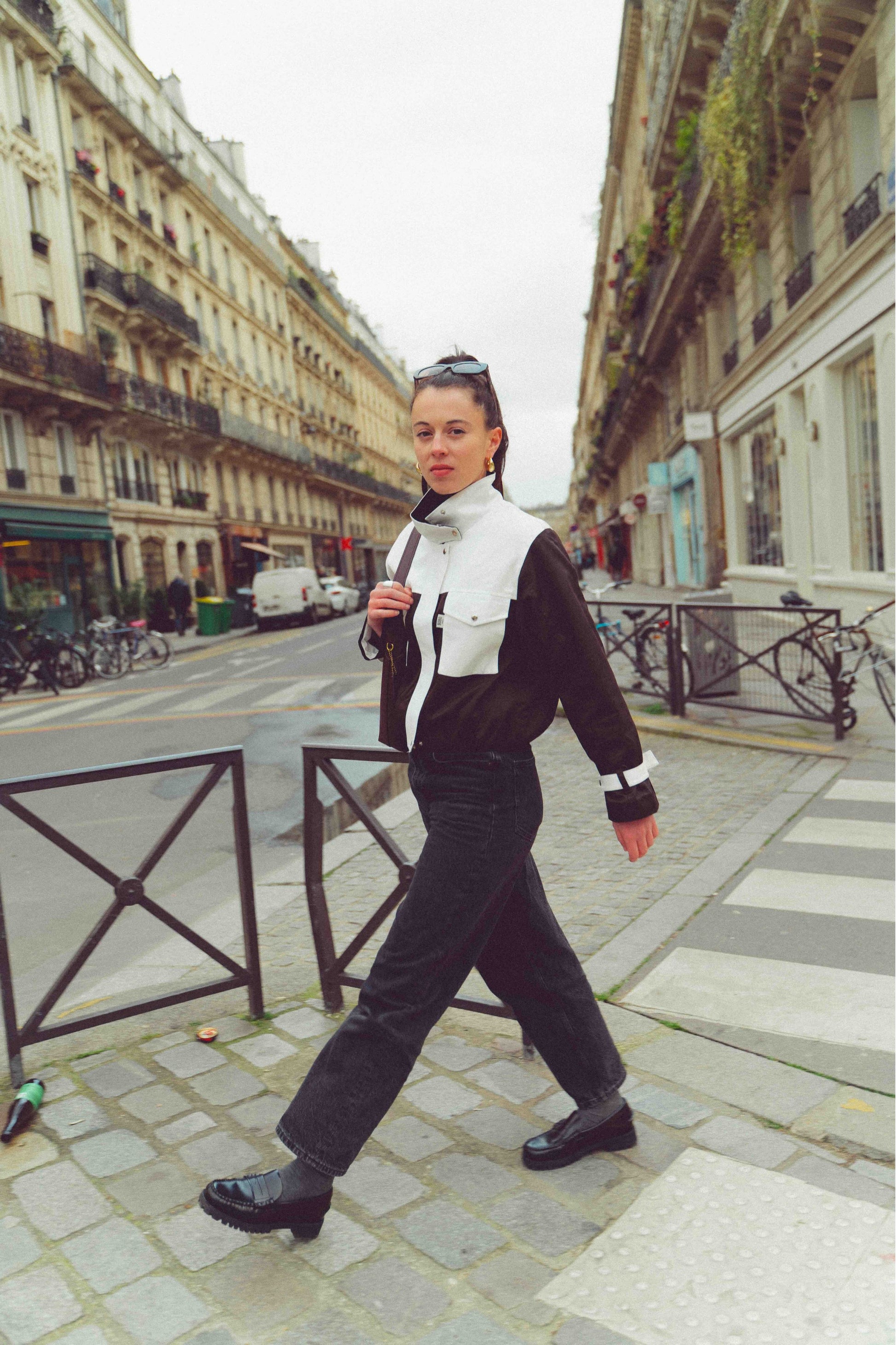 Veste col montant - Camille - BOBO PARIS