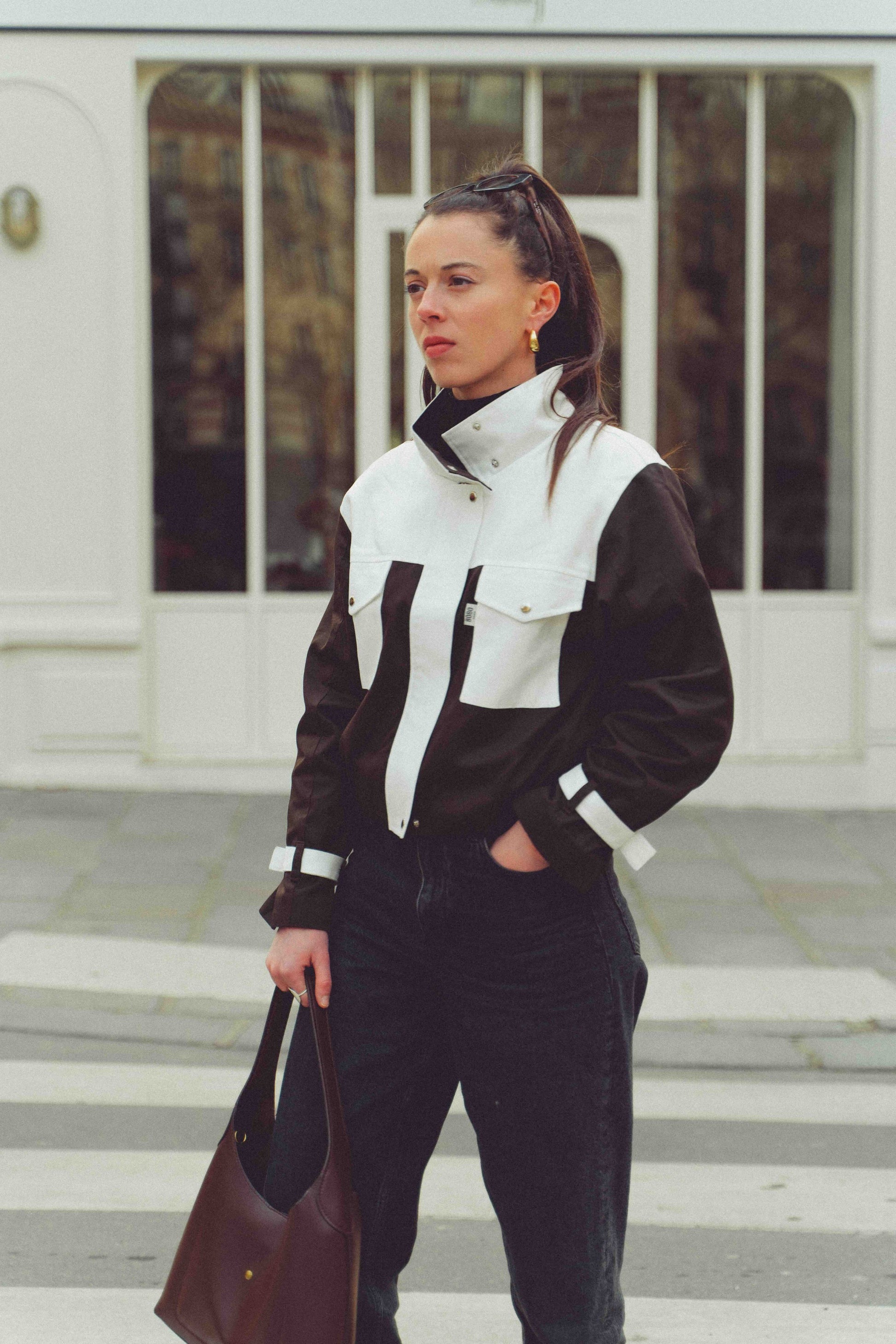 Veste col montant - Camille - BOBO PARIS