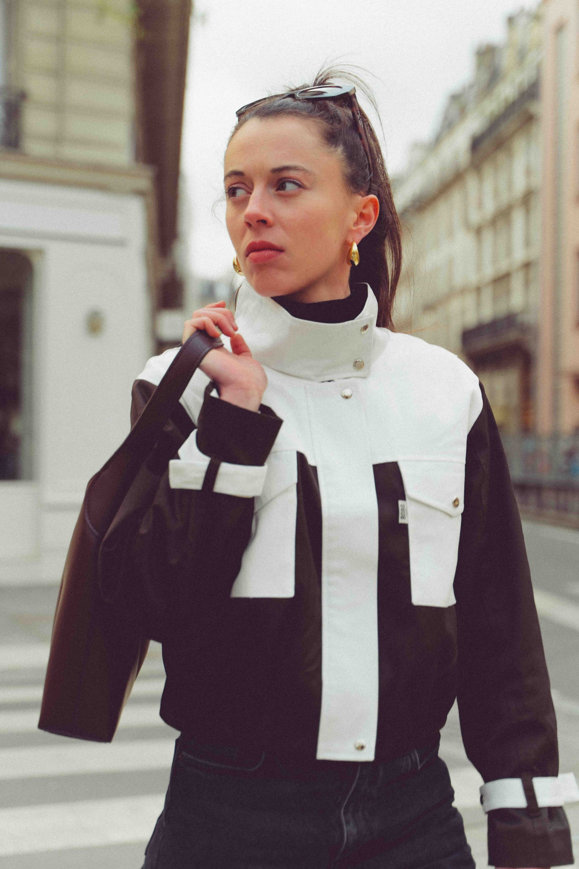 Veste col montant - Camille - BOBO PARIS