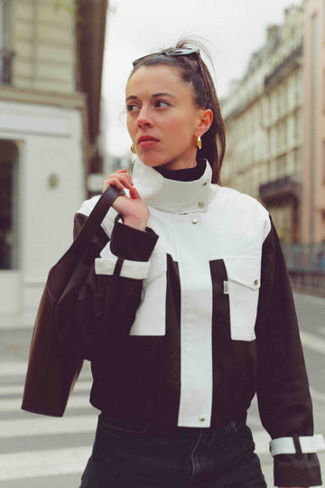 Veste col montant - Camille - BOBO PARIS