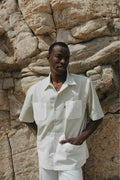 Chemise bicolore unisexe - Noa - BOBO PARIS