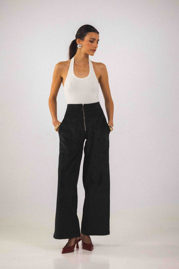 Pantalon taille haute - Ivy