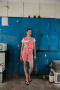 Gilet à rayures - Colette - BOBO PARIS