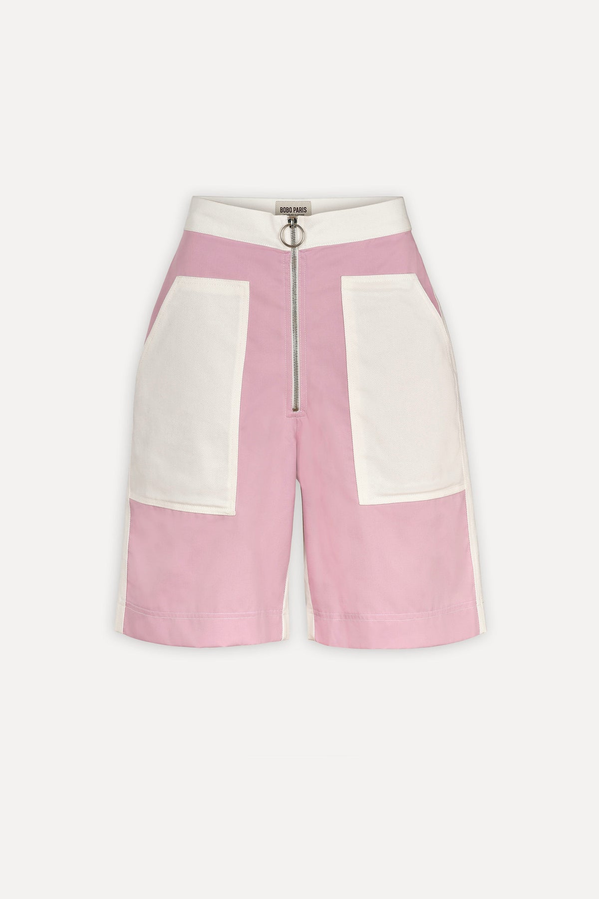 Bermuda en jean lilas - Anfa - BOBO PARIS