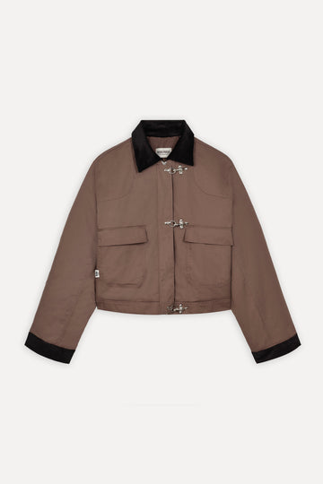 Blouson taupe - Adam