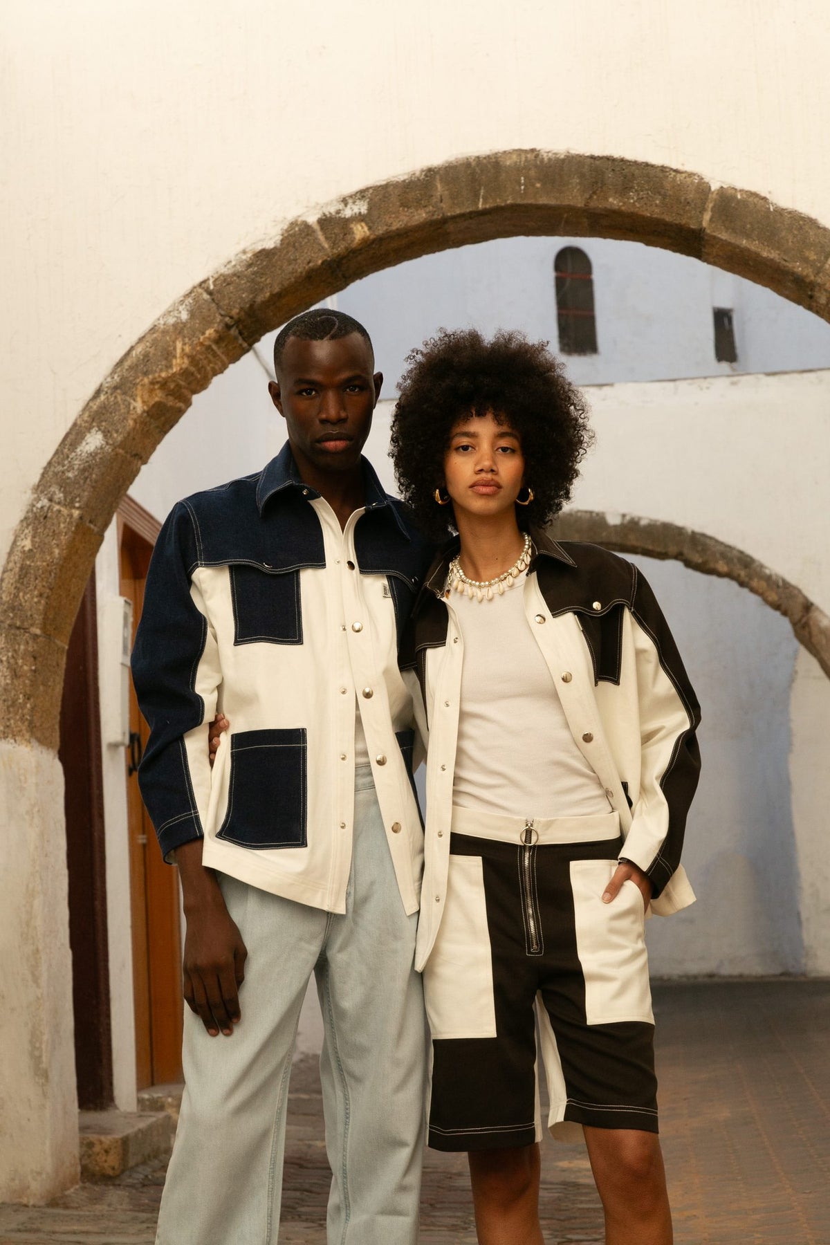 Bermuda en jean Anfa - Marron - BOBO PARIS