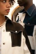 Veste en jean Gauthier - Marron - BOBO PARIS