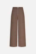 Pantalon taille haute Ivy - Taupe