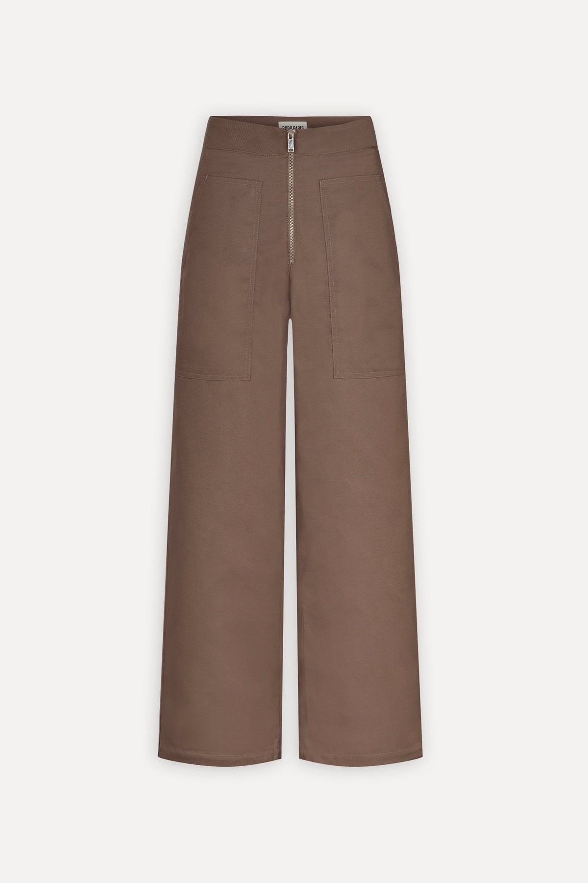 Pantalon taille haute Ivy - Taupe