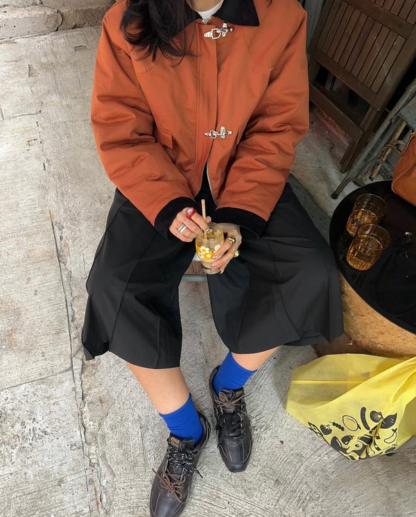 Blouson court Adam - Noir